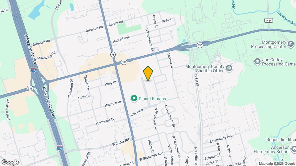 304 Harris Blvd Map and Location Details