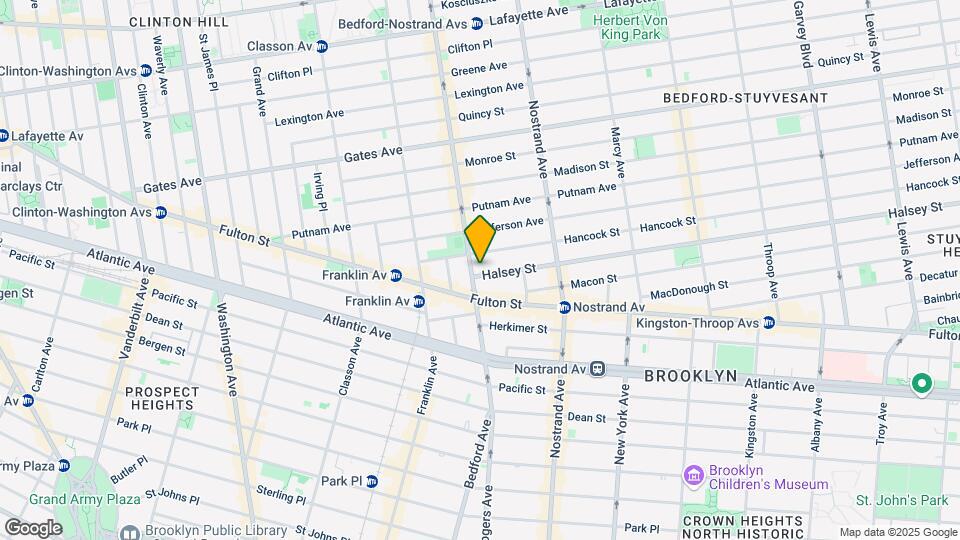 1223 Bedford Ave Mapa y Detalles de la Ubicación