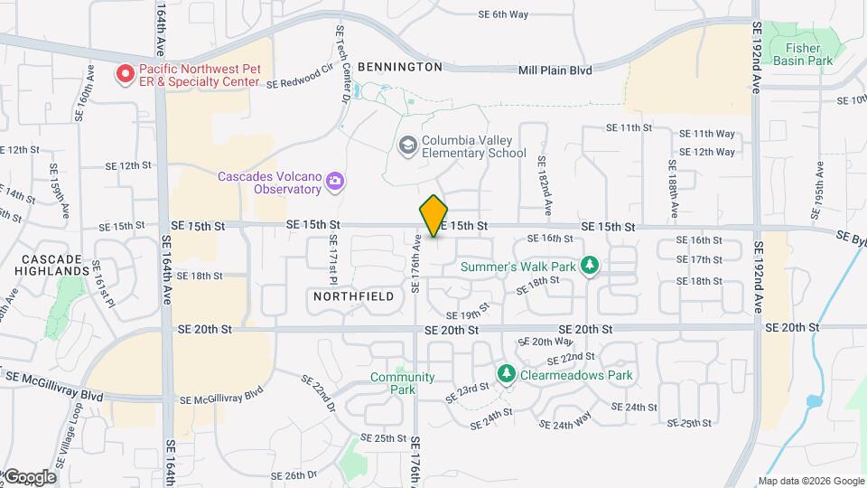 17611 SE 16th St Map and Location Details