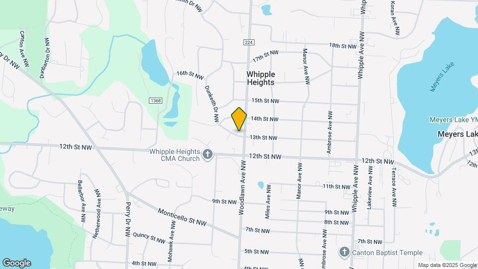 1310 Dunkeith Dr NW Map and Location Details