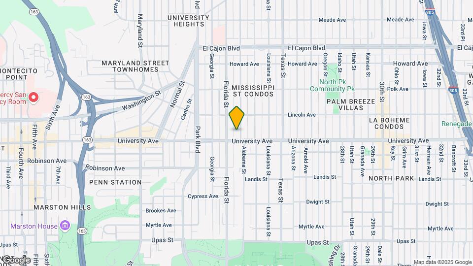 3928 Alabama St Mapa y Detalles de la Ubicación