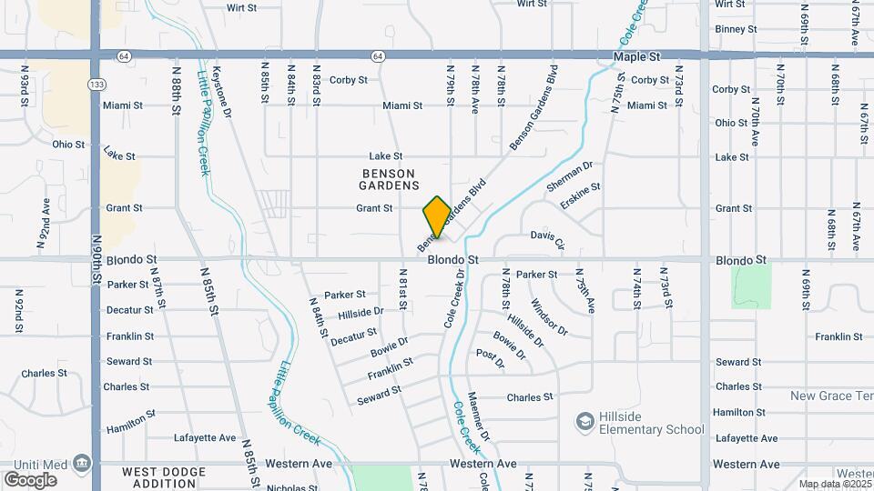 Blondo Plaza Apartments Map and Location Details