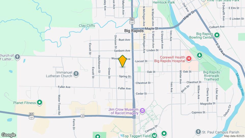 508 Clark St Map and Location Details