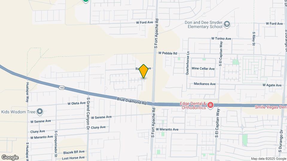 9473 Alma Ridge Ave Map and Location Details