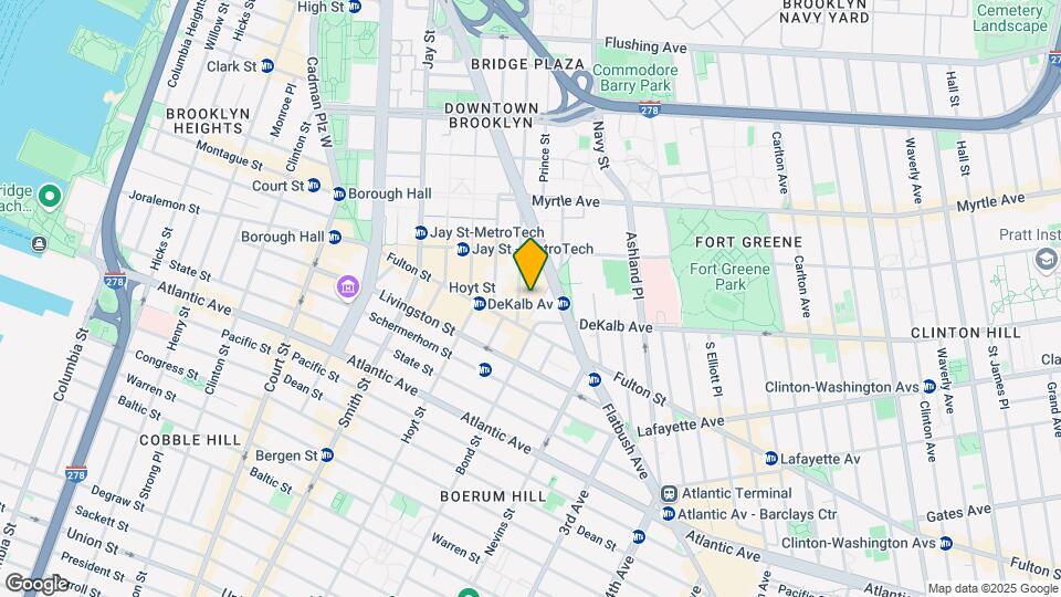 7 Dekalb Mapa y Detalles de la Ubicación