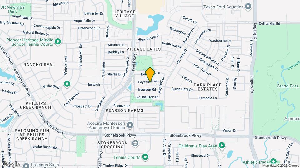 3137 Fayette Trail Map and Location Details