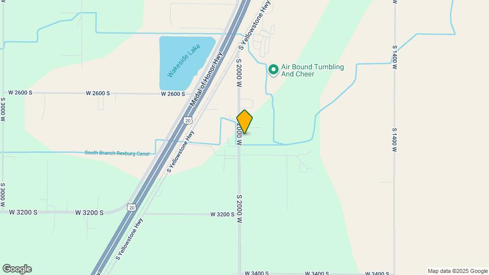 2956 S 2000 W Map and Location Details