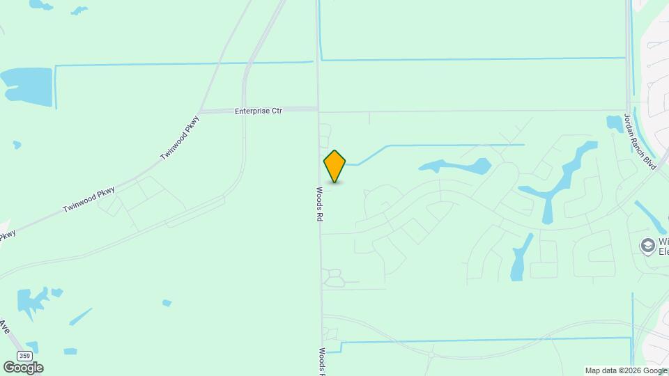 2445 Woods Rd Map and Location Details