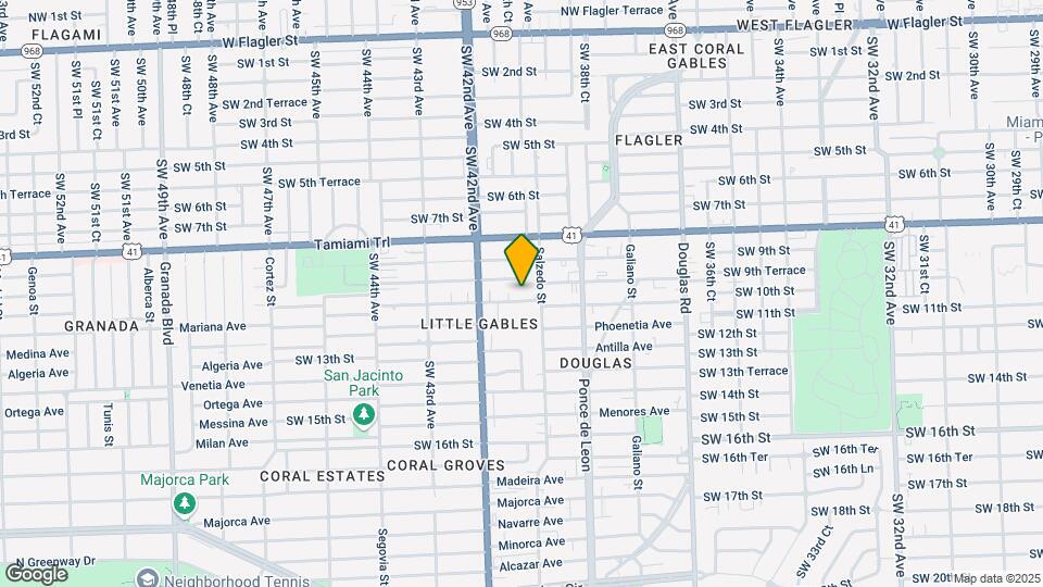 3985 SW 10th St Map and Location Details