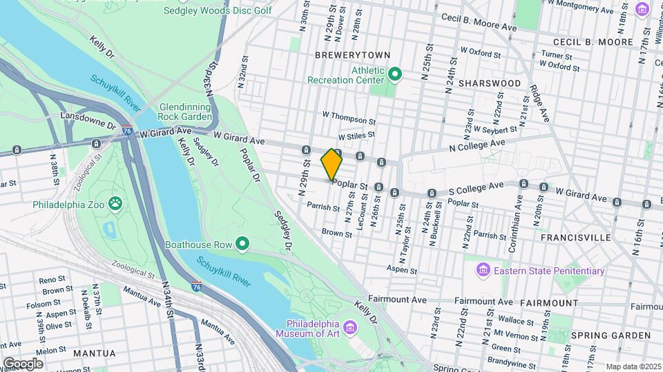 2738 Poplar St Map and Location Details
