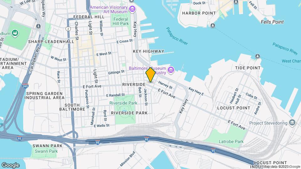 632 E Fort Ave Map and Location Details