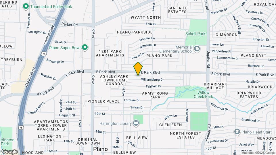 1517 Williamsburg Dr Map and Location Details
