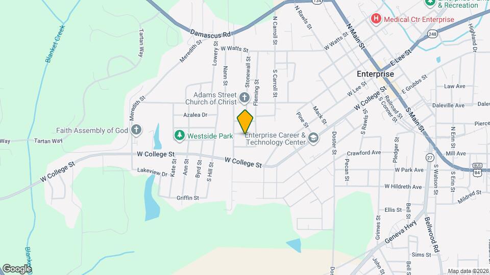 402 Sunset Dr Map and Location Details