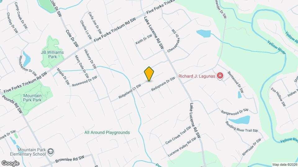 1503 Ridgeland Ct SW Map and Location Details