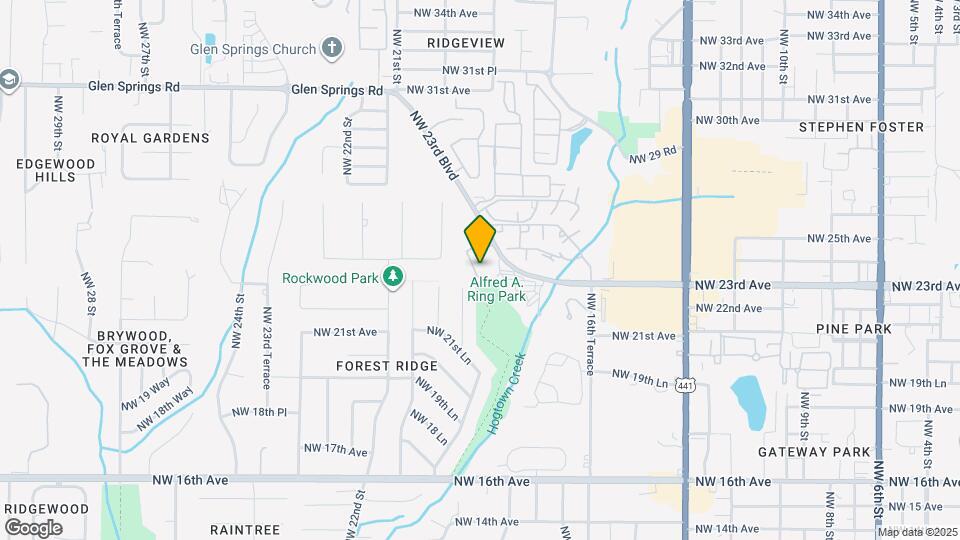 1923 NW 23rd Blvd Map and Location Details