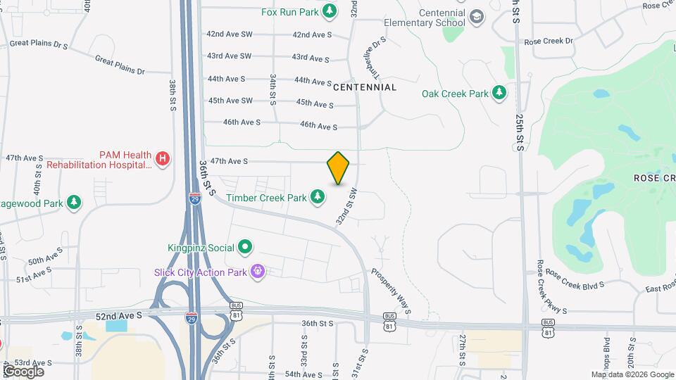 4759 32nd St S Map and Location Details