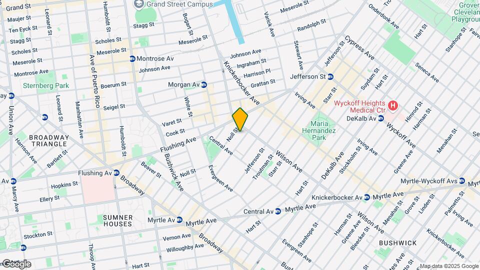 150 Noll St Mapa y Detalles de la Ubicación