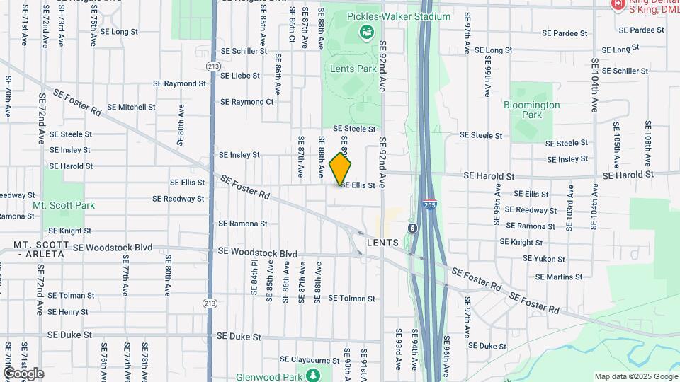 8852 SE Ellis St, Unit 7 Map and Location Details