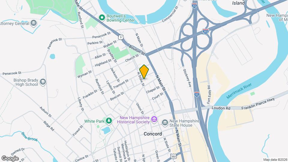 88 N State St Map and Location Details