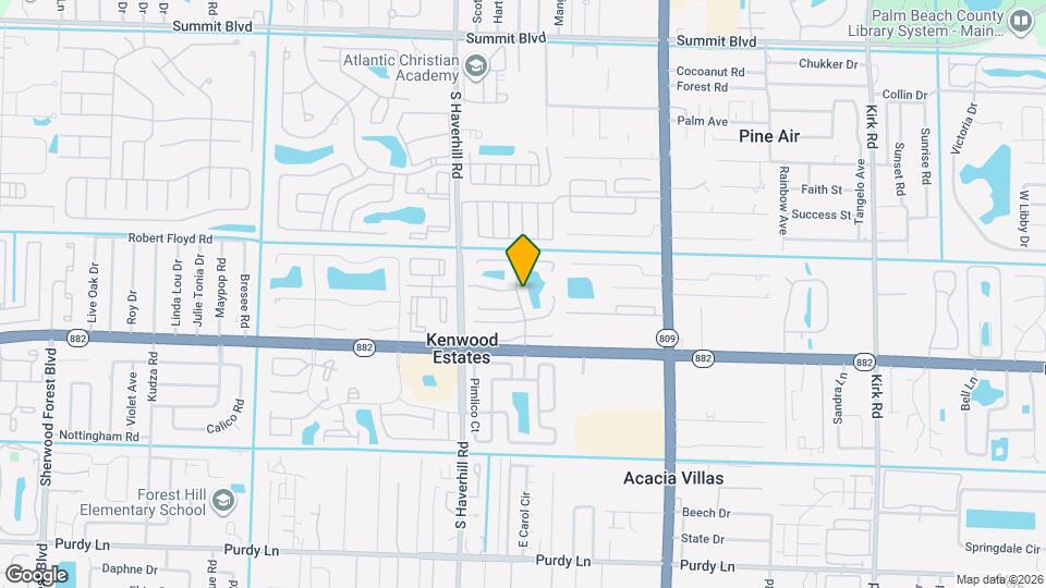 1620 Granfern Ave Map and Location Details