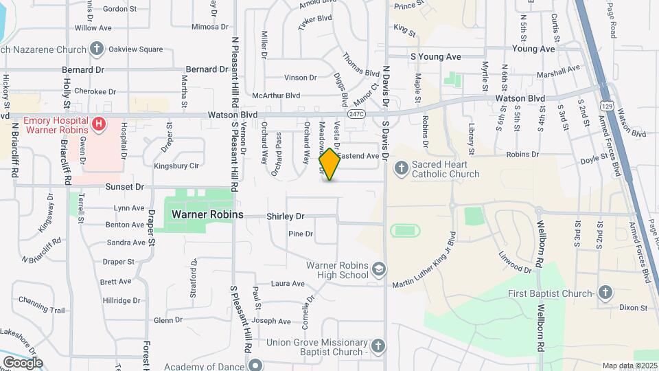 221 Meadowdale Dr Map and Location Details