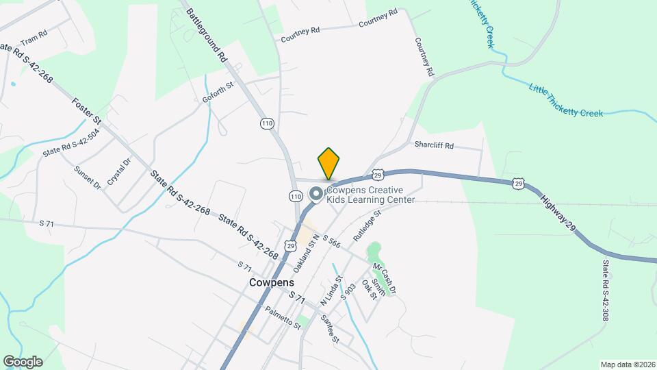 5511 N Main St Map and Location Details