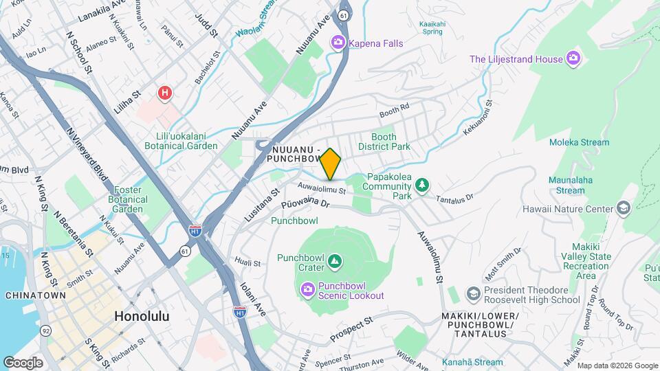 288 Auwaiolimu St Map and Location Details