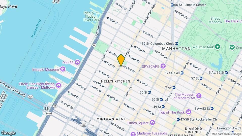 758 Tenth Ave Map and Location Details
