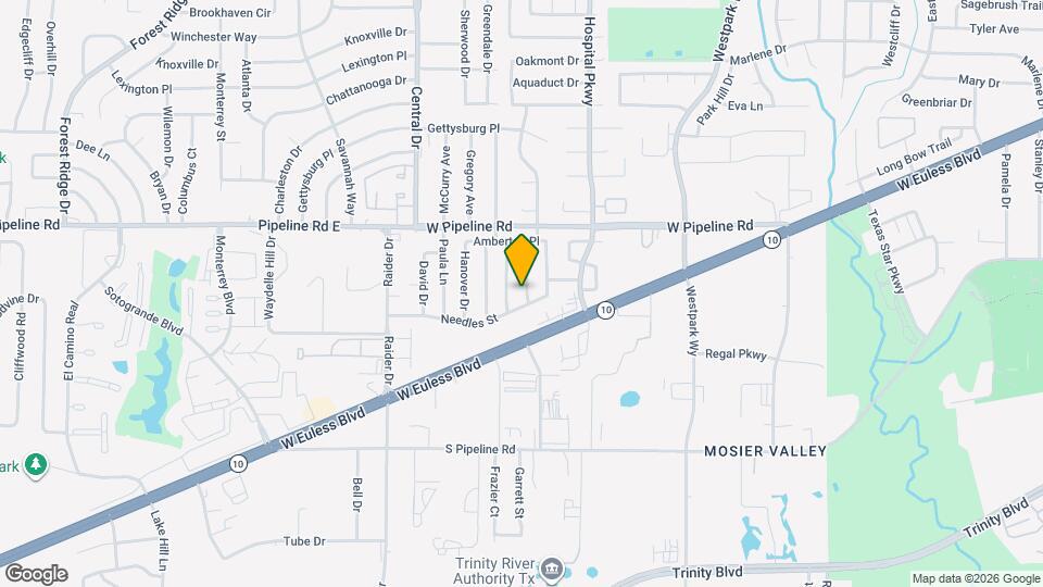 1204 Saratoga Dr Map and Location Details