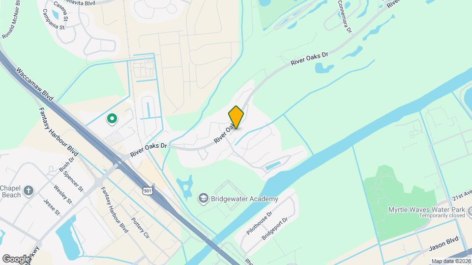 616 River Oaks Dr Map and Location Details