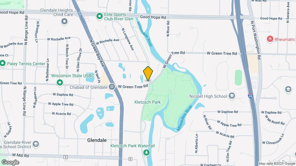 Glendale Lakes Apartments Map and Location Details