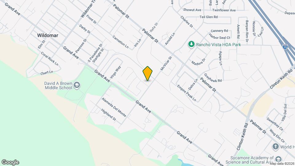 22228 Whispering Wy Map and Location Details