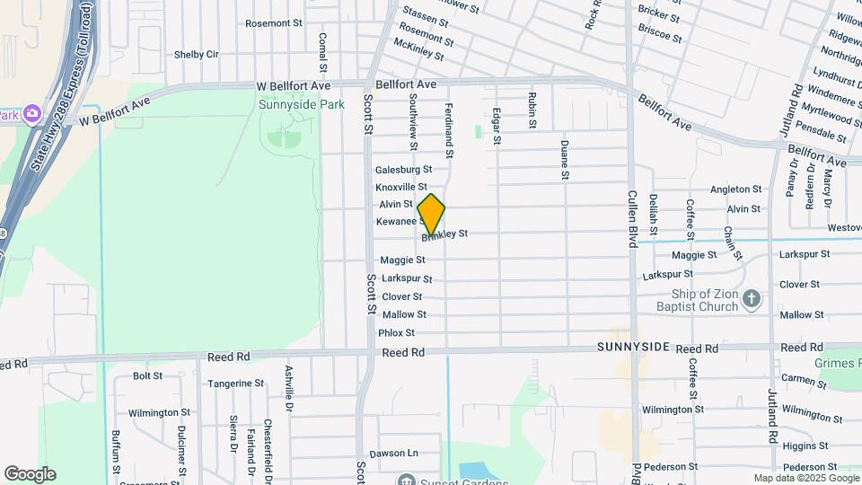 4214 Brinkley St Map and Location Details