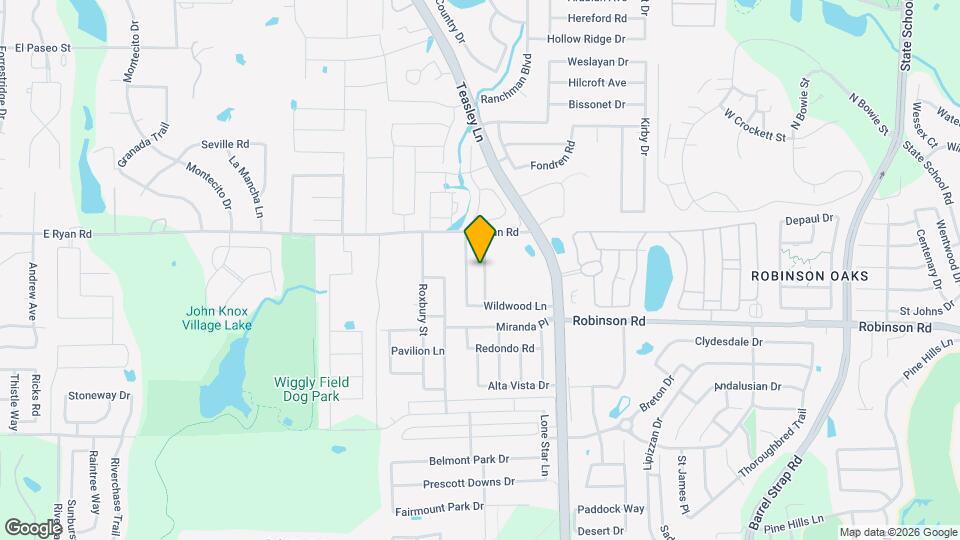 3932 Overlake Dr Map and Location Details