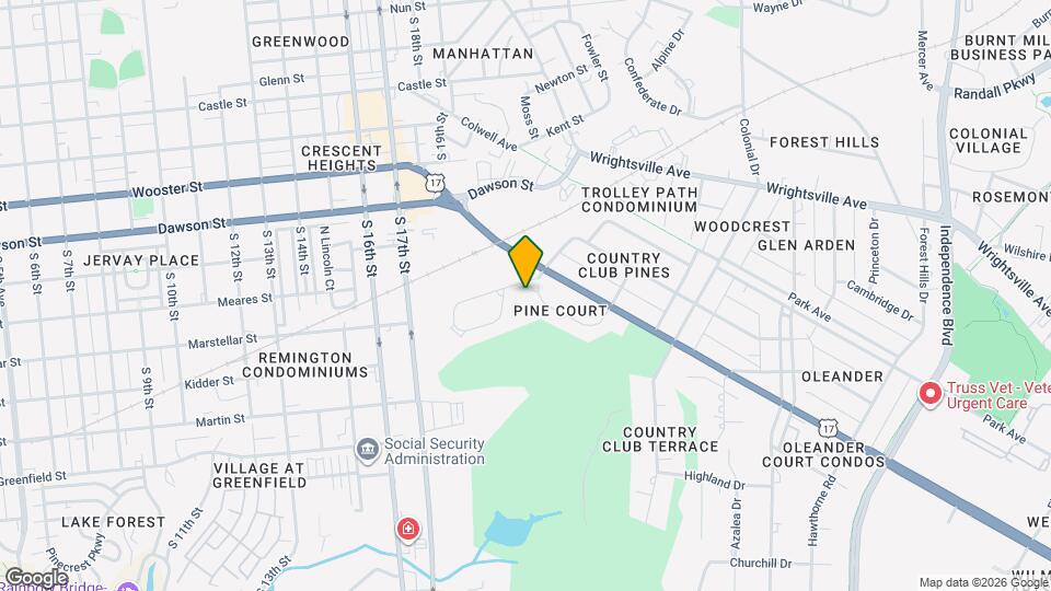 2206 Acacia Dr Map and Location Details