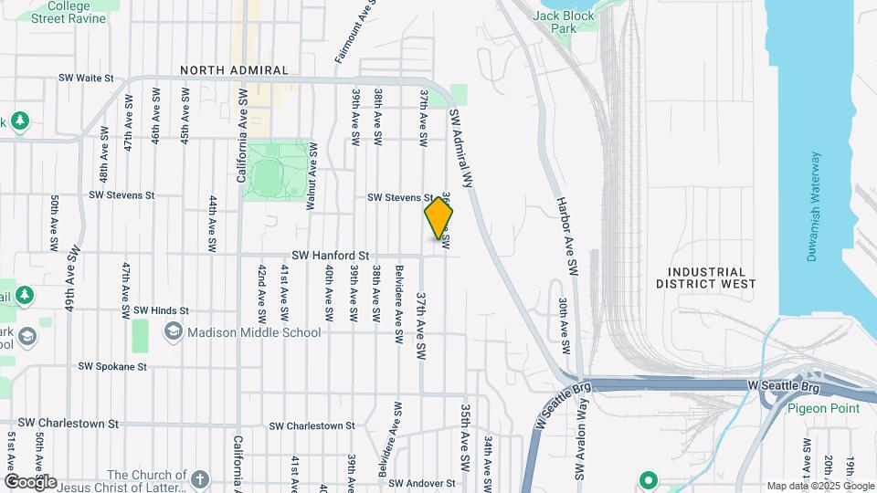 3053 36th Ave SW Map and Location Details