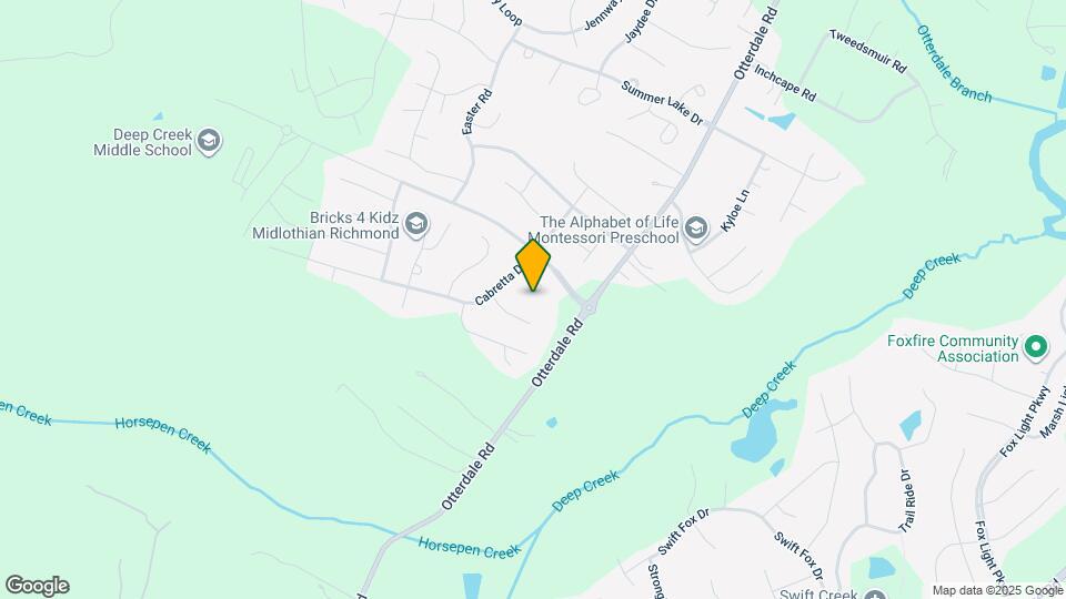 16707 Cabretta Ct Map and Location Details