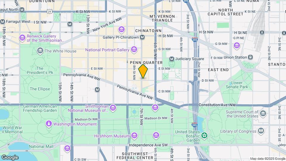 690 D St NW Mapa y Detalles de la Ubicación