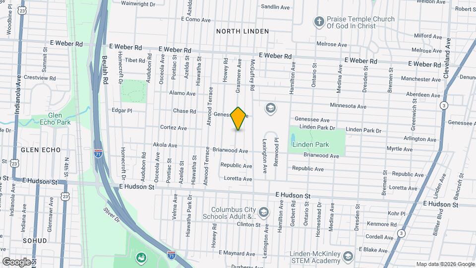 2580 Grasmere Ave Map and Location Details