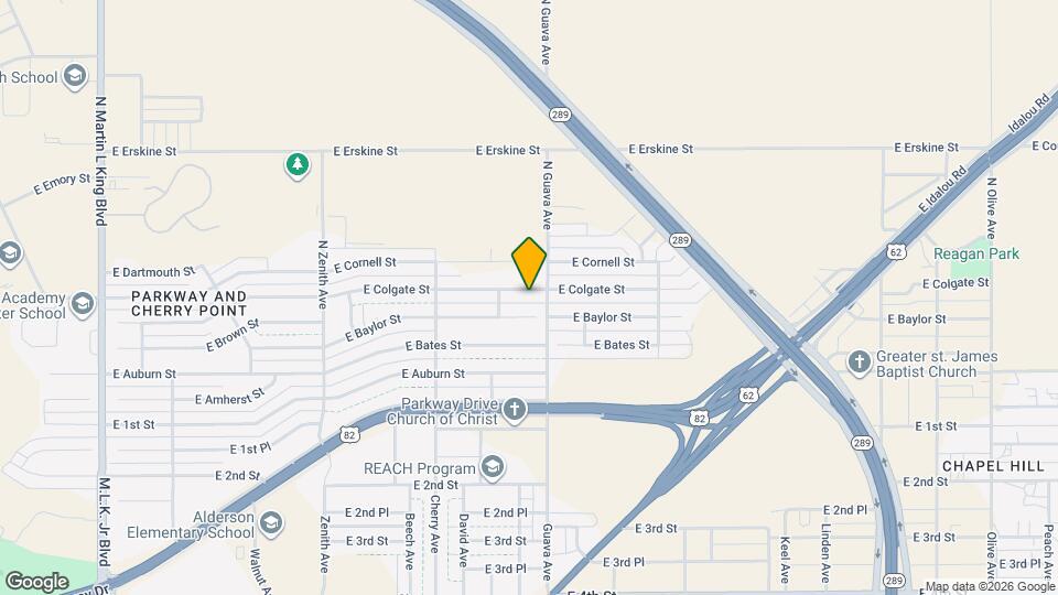 2936 E Colgate St Map and Location Details