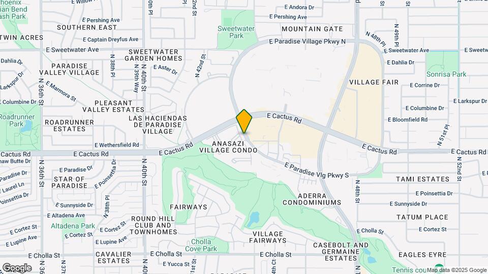 12212 N Paradise Village Pky S, Unit 451 Map and Location Details