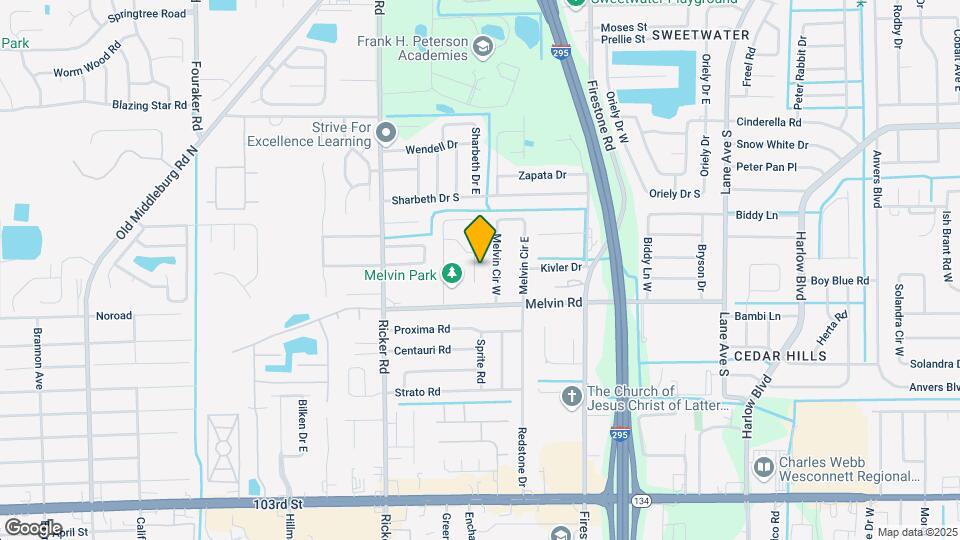 4533 Jade Dr E Map and Location Details
