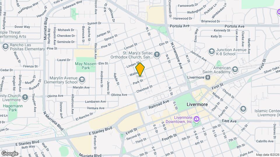 426 N O St Map and Location Details