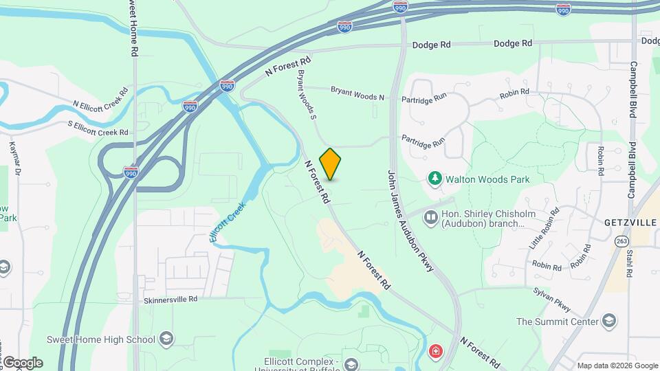 2791 N Forest Rd Map and Location Details