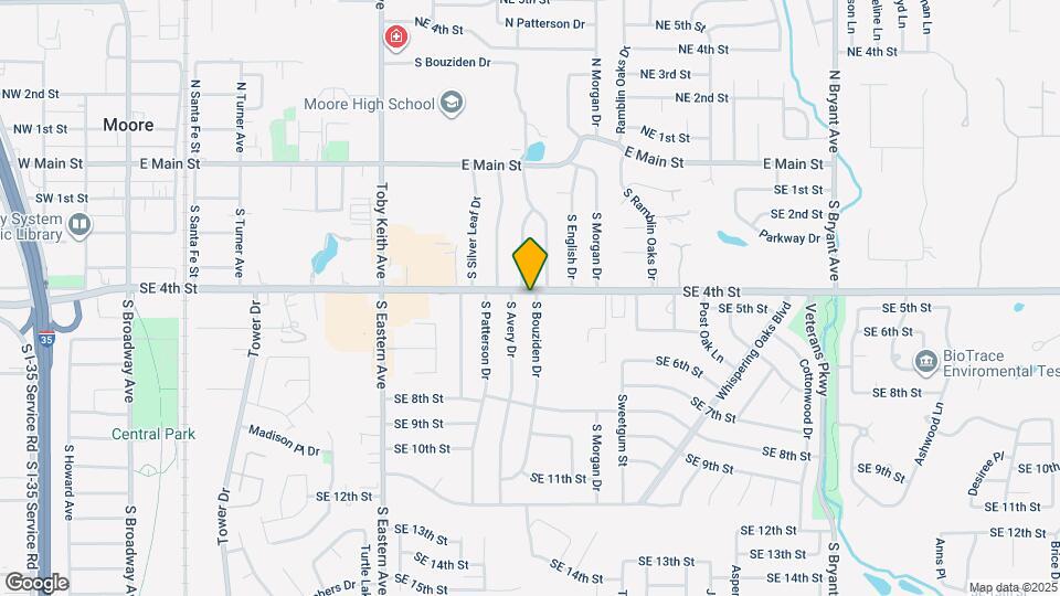 501 S Bouziden Dr Map and Location Details