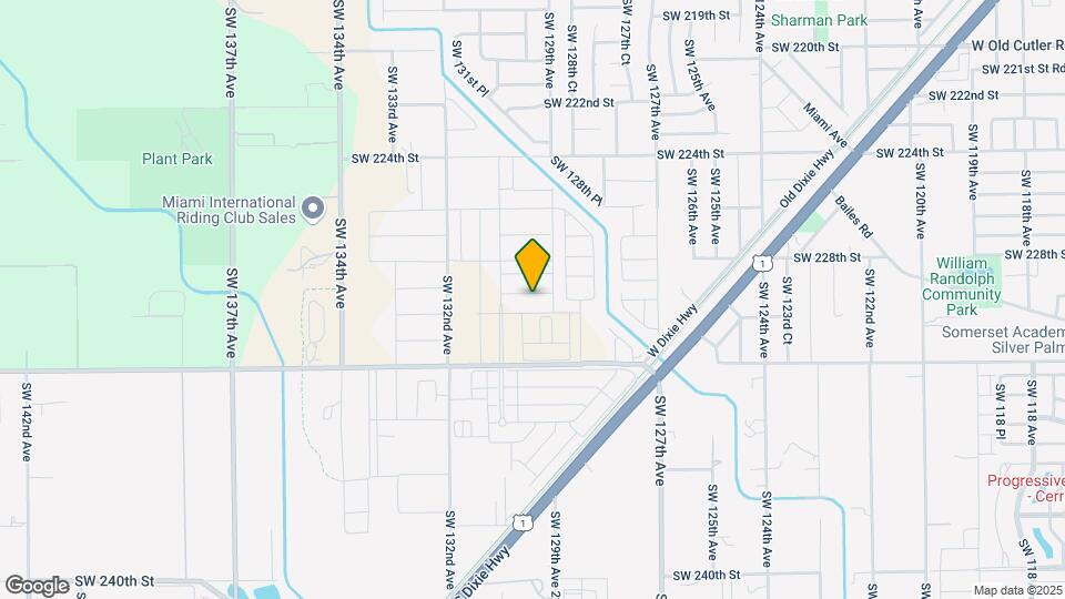 12934 SW 229th Ter-Unit -0 Map and Location Details