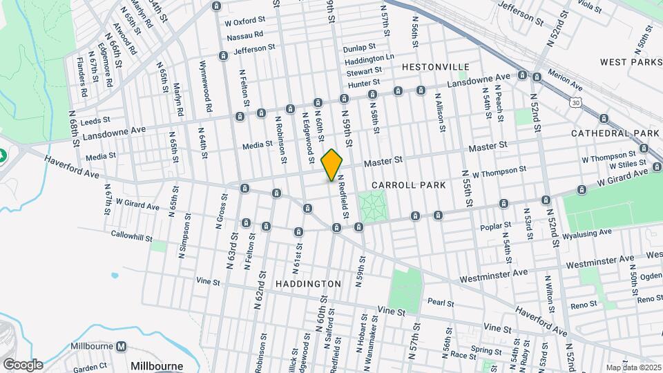 1315 N 60th St Map and Location Details