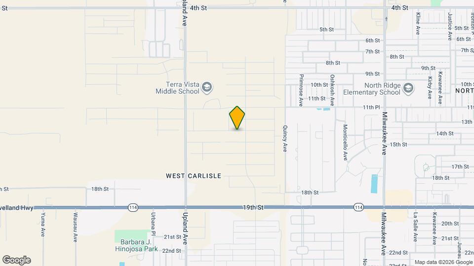 7007 14th St Map and Location Details