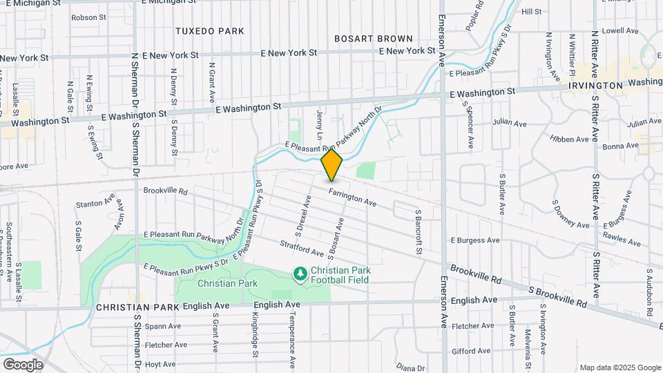 4630 Farrington Ave Map and Location Details