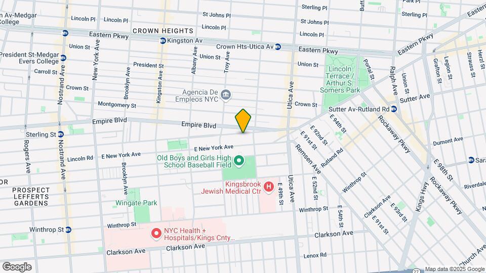 770 Lefferts Ave Mapa y Detalles de la Ubicación